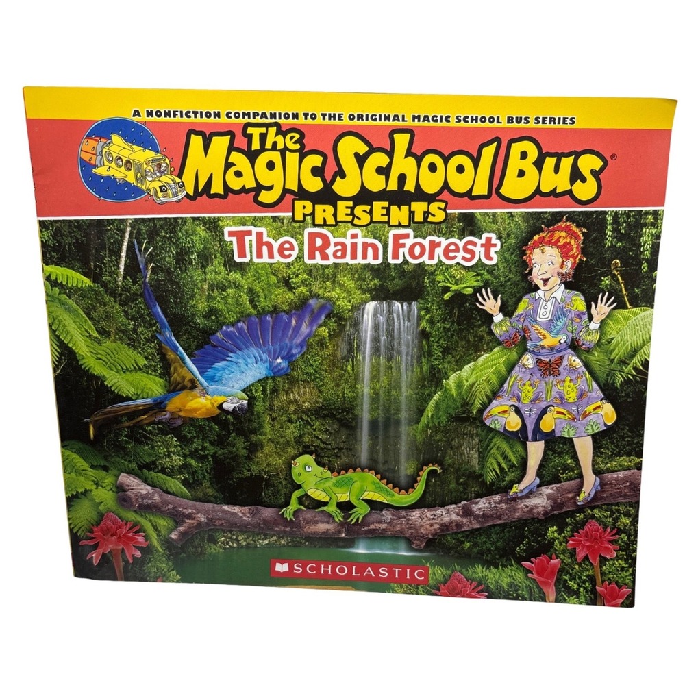 The Magic School Bus Presents The Rain Forest Scholastic‎ Science Book Paperback